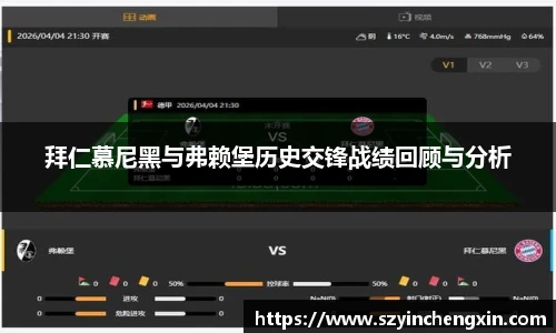 拜仁慕尼黑与弗赖堡历史交锋战绩回顾与分析